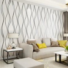 Papel de parede simple striped non-woven wallpaper 3d solid suede bedroom living room Hotel TV background wall modern wallpaper 2018 geometric abstract modern simple suede diamond wallpaper for walls roll papel de parede 3d non woven desktop wall paper