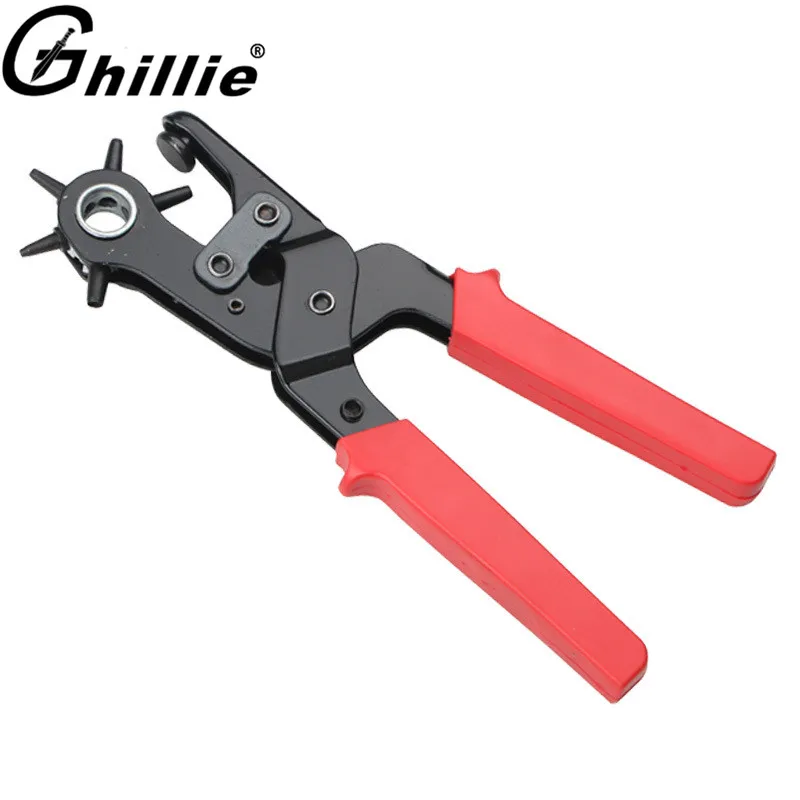 Portable Heavy Duty Hole Punch Hole Home Pliers Tool Hand Pliers Belt