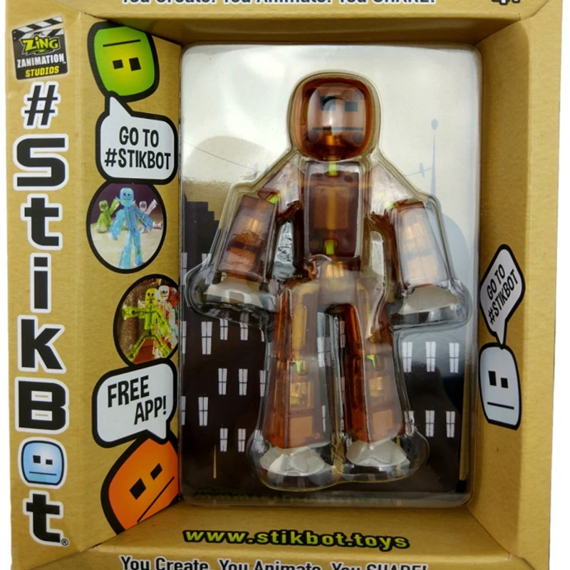 DIY StikBot Dolla присоска оружие фигурка ролевая игра липкий робот кукла Creat аксессуар