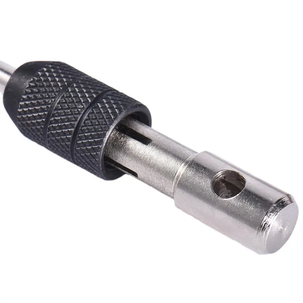 Newest T-handle Reversible Single Tap Wrench Tapping Threading Tool M3-M8 Screwdriver Tap Holder Hand Tool