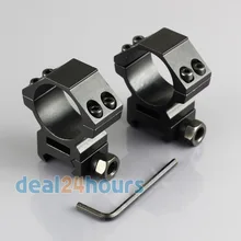 2 шт. кольца для фонарика 30 мм средний профиль пикатинни W/рейку