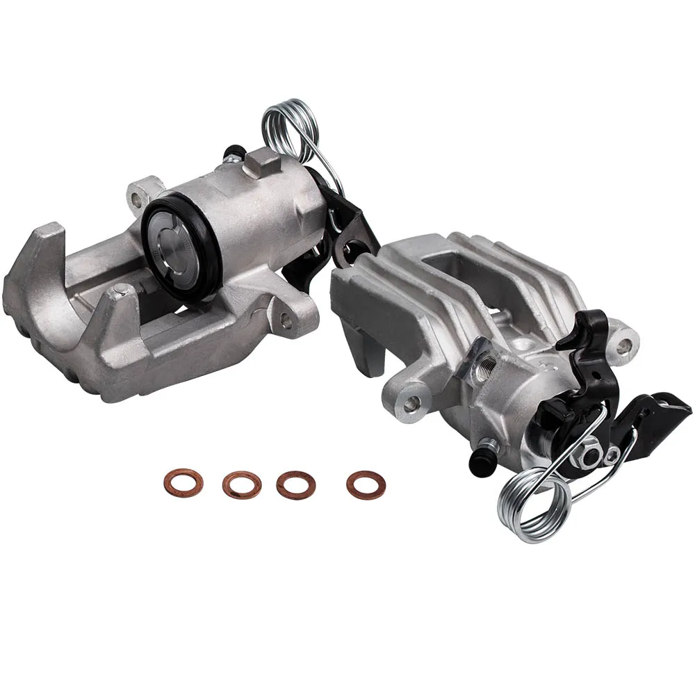 

2PCS Rear Left Right Parking Brake Pump Caliper Assembly For TT A3 Seat Leon Toledo for VW Bora Golf IV 1.8 T 1J0615423B
