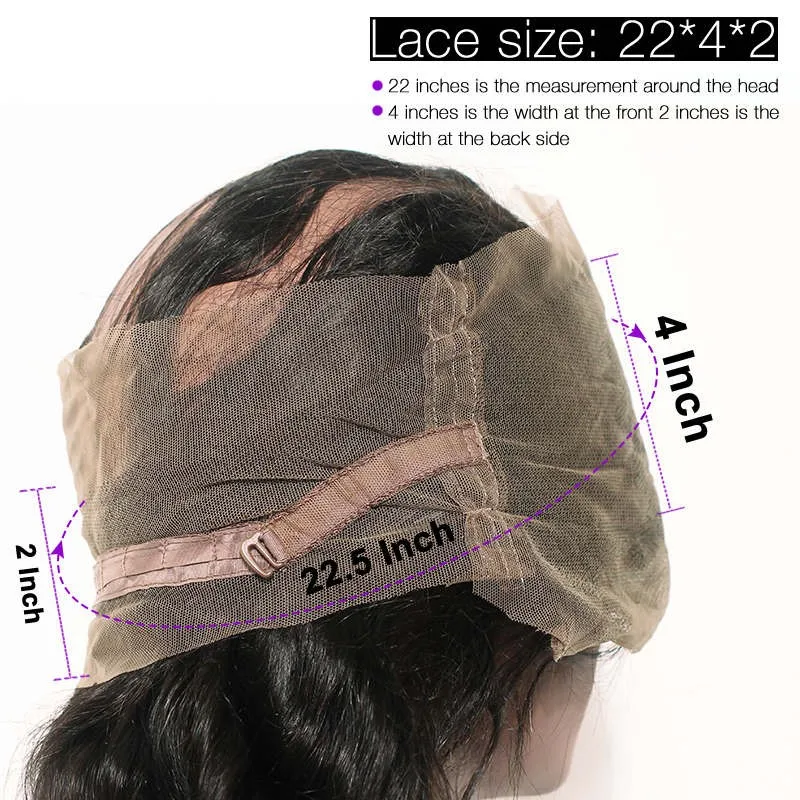 360 Lace Frontal Closure Pre Plucked With Baby Hair Deep Wave Frontal Brazilian Virgin Hair 360 Human Hair Closure