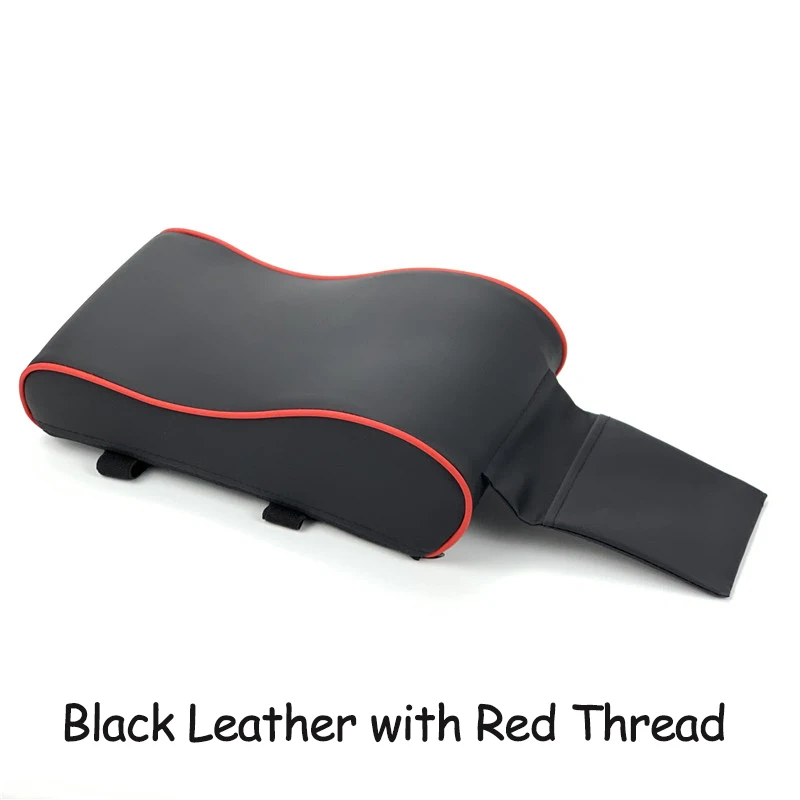 Car Armrest Pad For Daewoo Matiz Nexia Nubira Sens Tosca Winstorm - Название цвета: Black With Red