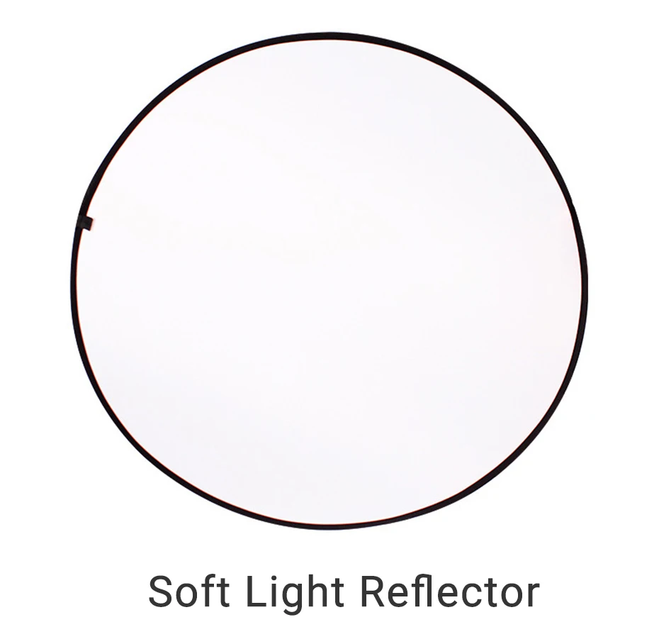 TiYiViRi 60CM 80CM 5 in 1 Collapsible Multi-Disc Light Reflector Round PhotographyPhoto Reflector with Cariing Bag for Studio (12)
