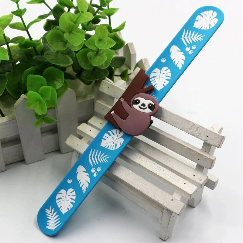 sloth slap bracelet