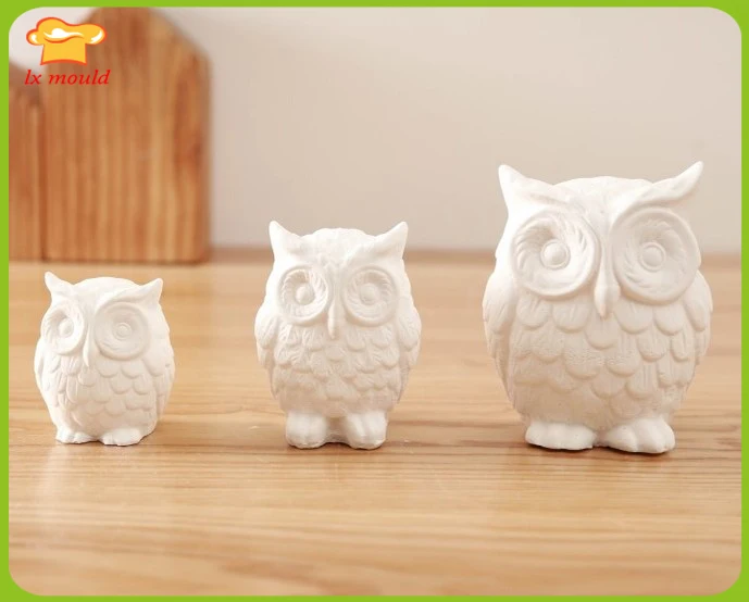 Handgemachte Seife Mould Aroma Gips Kerze Schokolade Kuchen Drei Dimensional 3d Eule Form Owl Mold Handmade Soap Moldsoap Mold Aliexpress