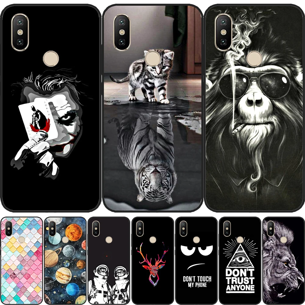 

For Xiaomi Mi A2 Lite Case For Mi A2 Lite Cover Silicone Bumper Soft Back Cover For Xiaomi Mi A2 Lite Case For MiA2 Lite