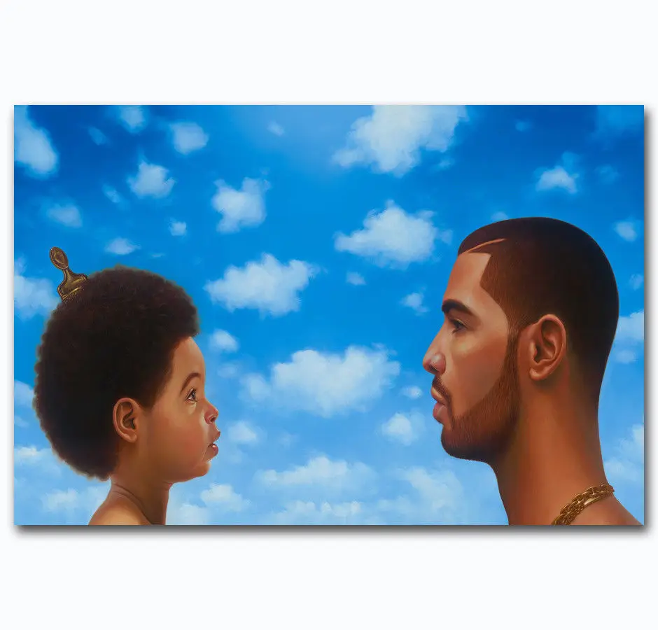 Hot New Drake Canada Grammy Rap HIPHOP Super-Silk Art Poster Wall Sicker Decoration Gift