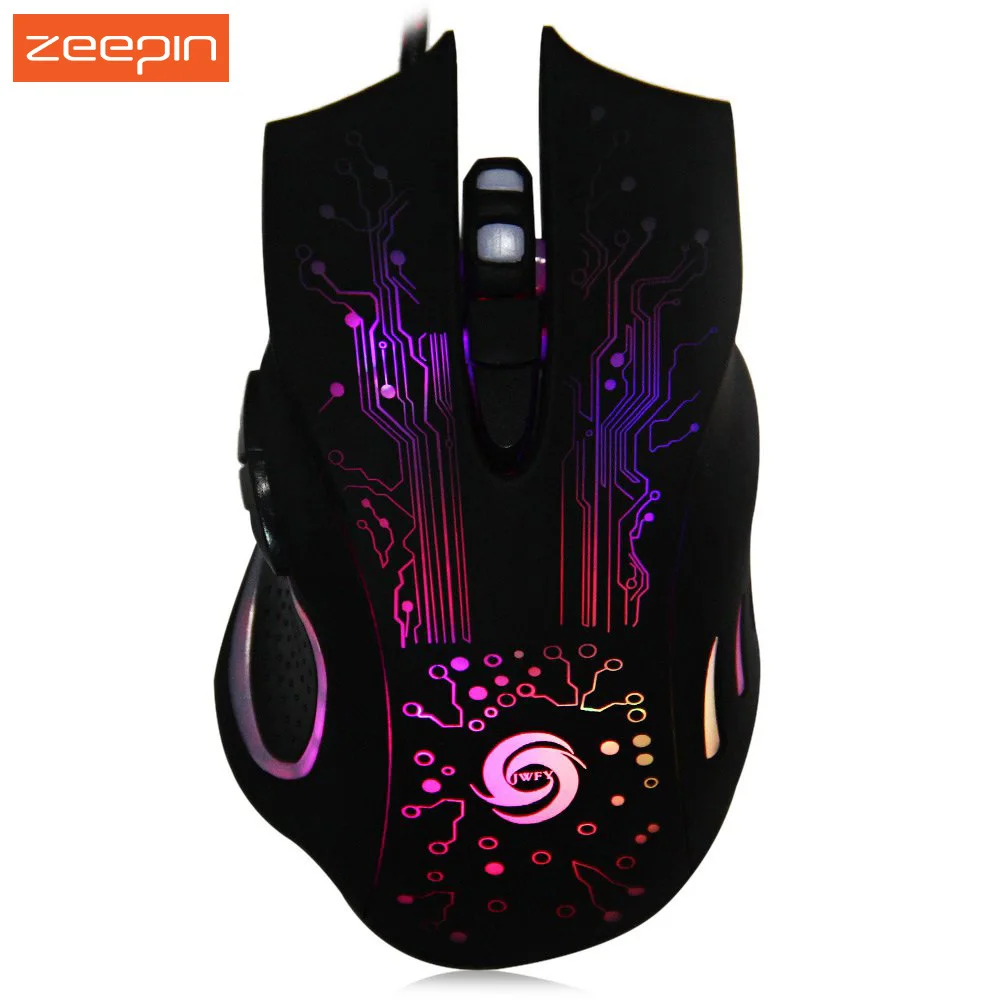 3200DPI LED Optical 6 Buttons 6D USB Wired Gaming Game Mouse Mice Pro