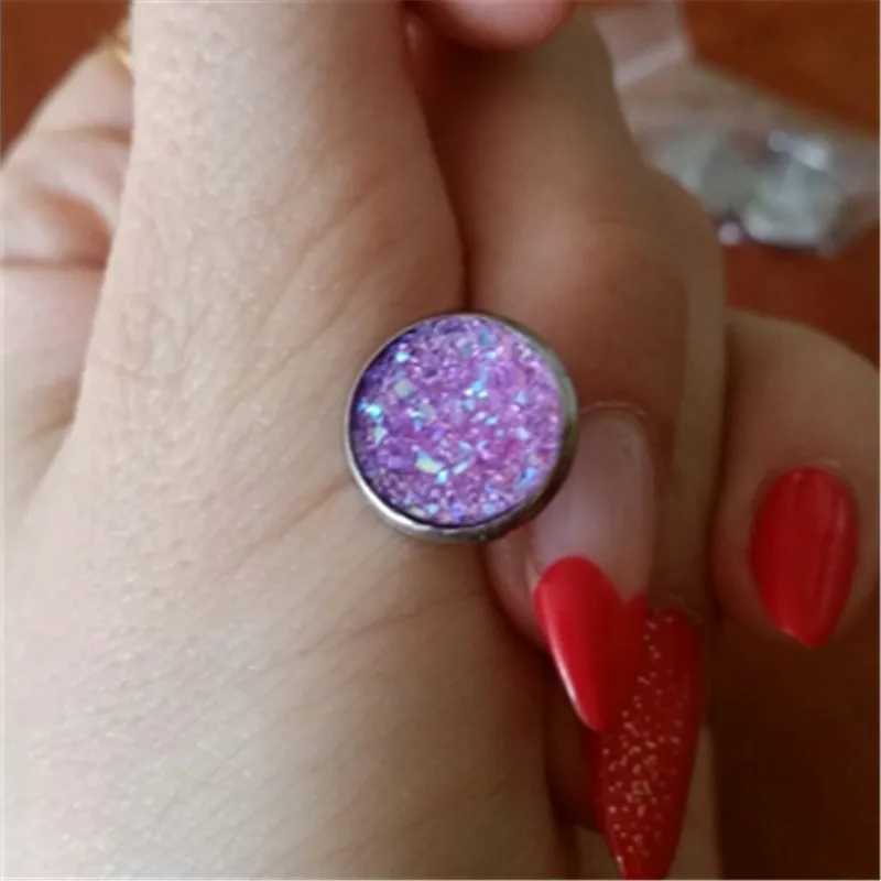 Fashion Rhinestone Stud Earrings Bling Crystal for Women Girl Party Mixed 10 Colors Earring Stainless Steel Gifts | Украшения и