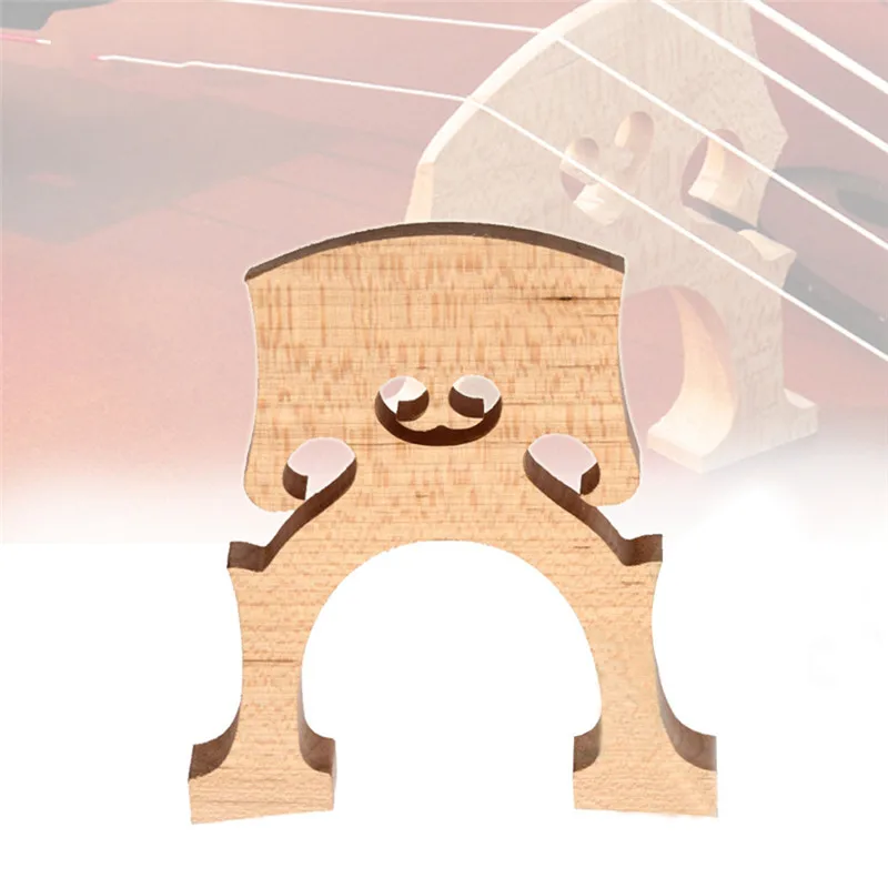 

Cello Bridge Part Accessories Professional Cello Bridge for 4/4 3/4 Size Cello Exquisite Maple Material Musical Instrument Part