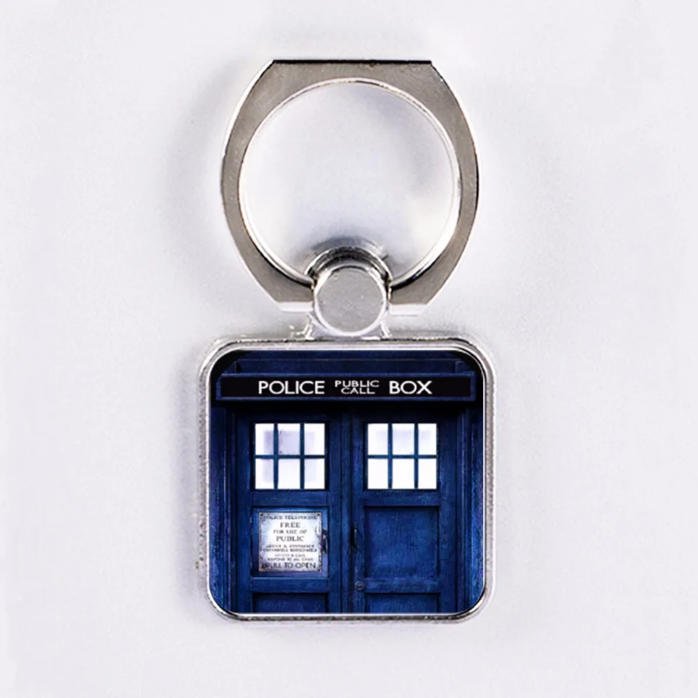 

Tardis Doctor Who Phone Ring Grip Holder Mount Stand Universal Gift
