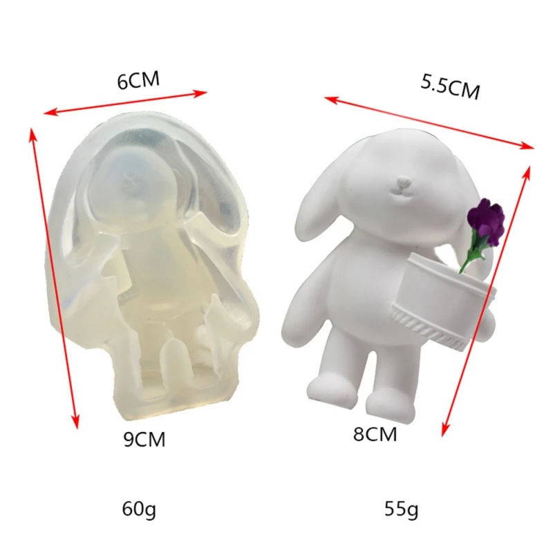 

Rabbit Pig Bear Animal Silicone Cake Mold 3D Silicon Mold Soap Mousse Form Cake Pan Bakeware Dessert Pan Decorating Baking Tool