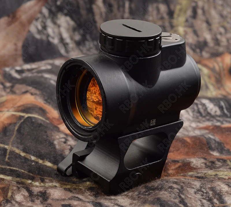 

Tactical trijicon mro style 1x Red dot sight scope Shotgun Scope Hunting Riflescope picatinny mount Black M3855