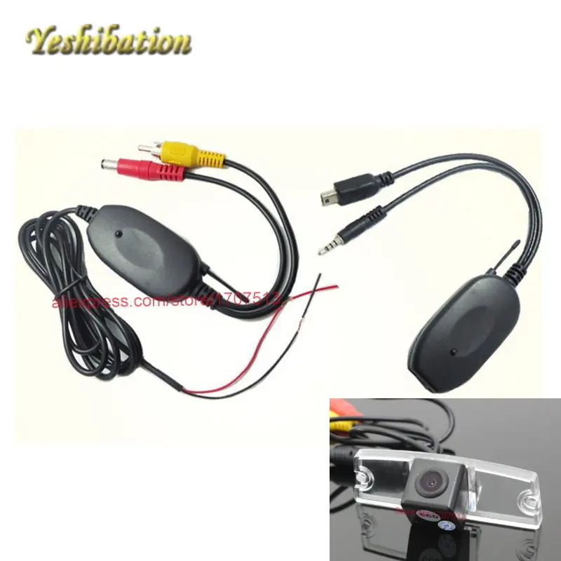 Yeshibation Беспроводной RCA/AUX передатчик видео ресивер комплект для Моррис гаражи MG7 7 мг автомобиль DVD Мониторы заднего вида
