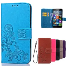 Luxury Retro Flip Case For Nokia Lumia 640 PU Leather + Soft Silicon Wallet Stand Cover For Microsoft Lumia 640 Case phone Coque