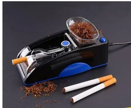 

Multi-function durable household automatic electric cigarette machine two color portable cigarette making machine free shipping