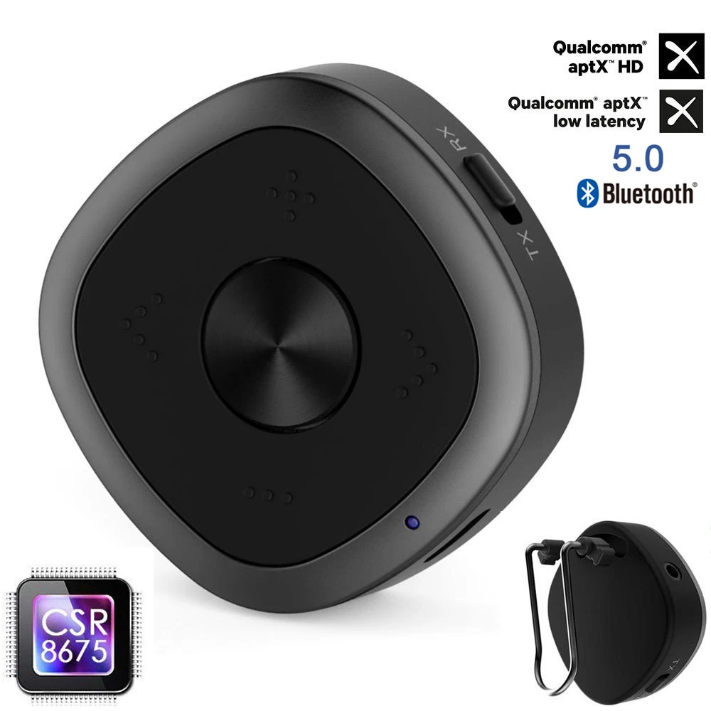 Bluetooth 5 0 aptx HD передатчик с низкой задержкой приемник беспроводная гарнитура