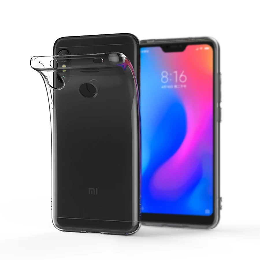 

WOLFPSYCH Soft TPU Cover For Xiaomi Mi A2 Lite Phone Case Back Case Transparent Cover For Xiaomi Redmi 6 Pro Case