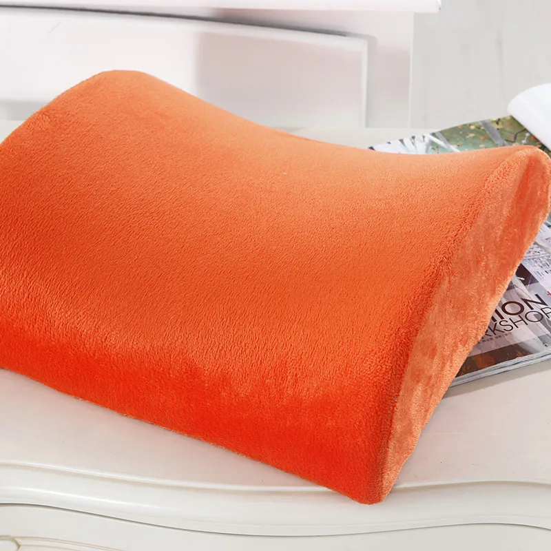 Высокое качество модные памятная пенная спинная кресло поясничная подушка для поддержки спины подушки для офиса автомобиля автомобильное кресло-сиденье