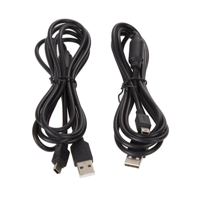2 шт. черный USB Зарядное устройство зарядный кабель шнур игровой контроллер данных Зарядное устройство кабель для Sony Playstation 3 PS3 контроллер