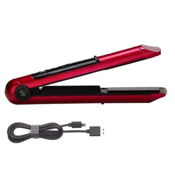 

Electric Cordless Hair Straightener USB Rechargeable Flat Irons