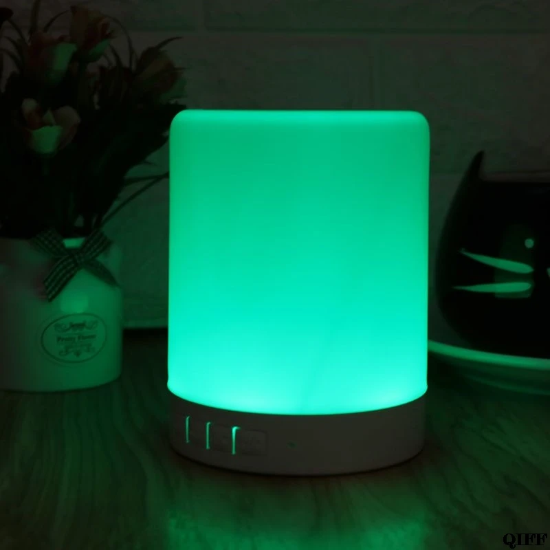 Прямая поставка и оптовая продажа Bluetooth динамик Сенсорная лампа магнитный