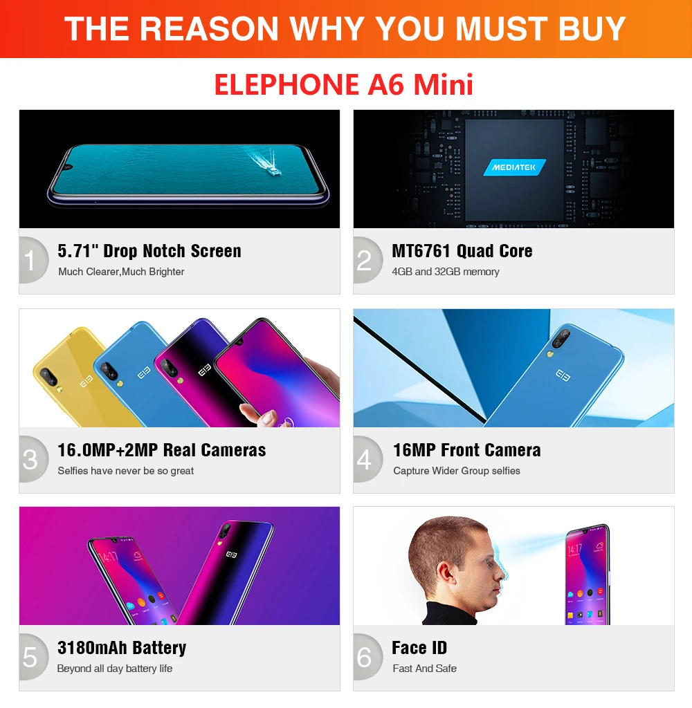 elephone A6 mini 5