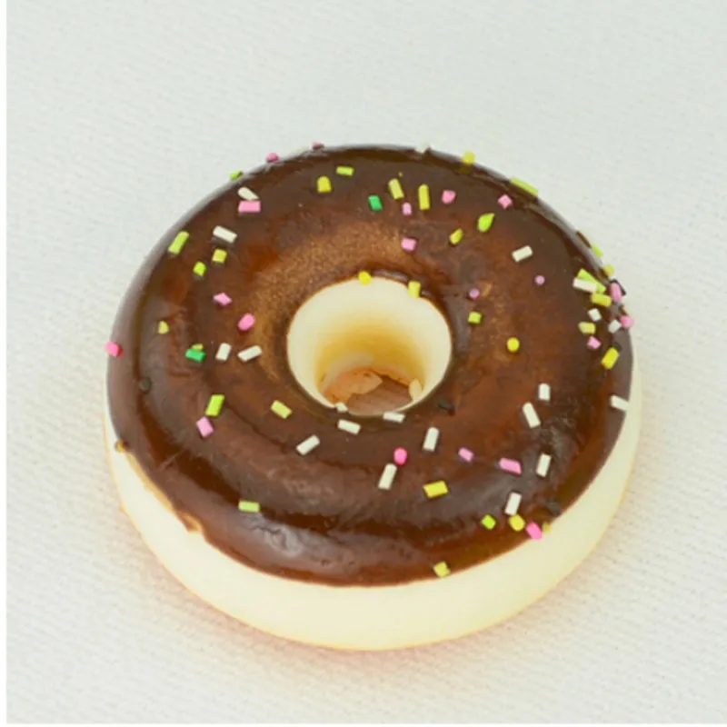 5 см Искусственный Мини пончик каваи шоколадная лапша сладкий ролл ролевые игрушки кухонные игрушки Горячая Распродажа