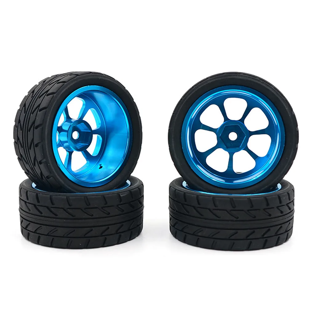 4 шт. автомобильные диски и шины для Wltoys 1:18 Φ A959 A969 | Игрушки хобби