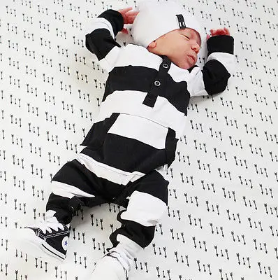 

New Baby Autumn Clothes Newborn Kids Baby Boys Girls Infant Romper Cotton Clothing Outfits 0-3Y
