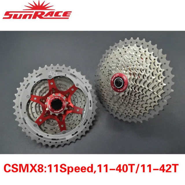 Кассета SunRace для горного велосипеда 11 скоростей 11-42 T / 11-40 SHIMANO M8000 SRAM X1 40 t 42 | Спорт и