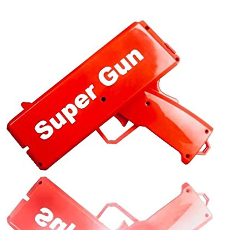 Money Gun Rain Cash Party Toy Guns  Make It Rain Fake Money Machine Launch Gun Toy Gift Party Game Fake Money Cannon  