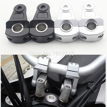 22mm or 28mm Universal Motorcycle Handle bar Clamp Handlebar Riser Adjustable For BMW Yamaha Honda Suzuki Ducati Benelli Aprilia