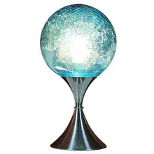 Современная креативная синяя Земляная настольная лампа для кабинета, креативное настольное освещение, Настольные светильники, лампа для чтения