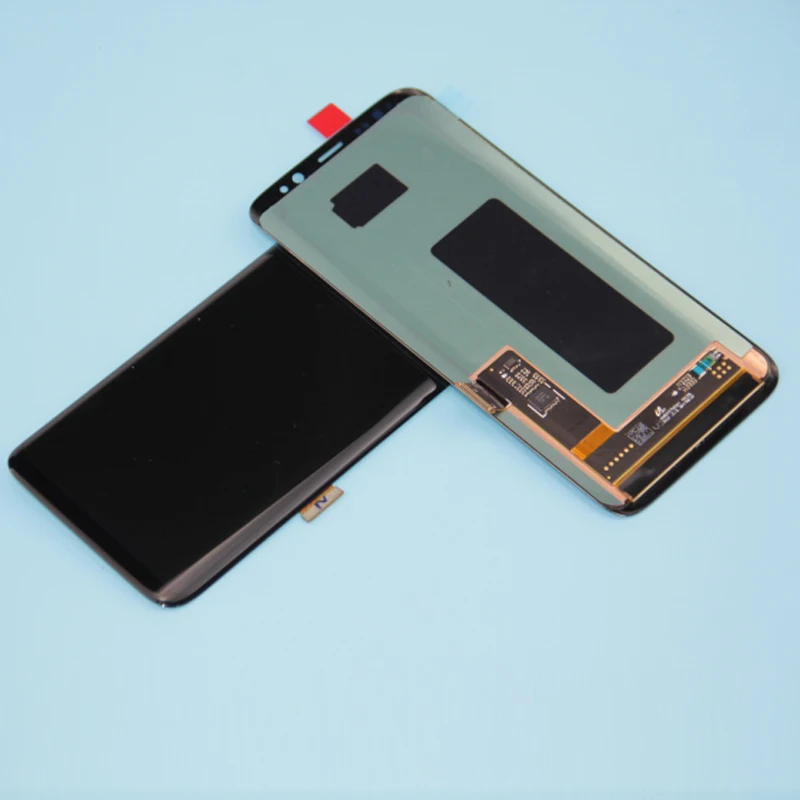ЖК дисплей с рамкой для Samsung S8 G950 G950f сенсорный экран дигитайзером в сборе 100%