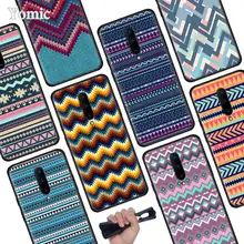 Floral Stripes Pattern Black Soft Case for Oneplus 7 Pro 7 6T 6 Silicone TPU Phone Cases Cover Coque Shell