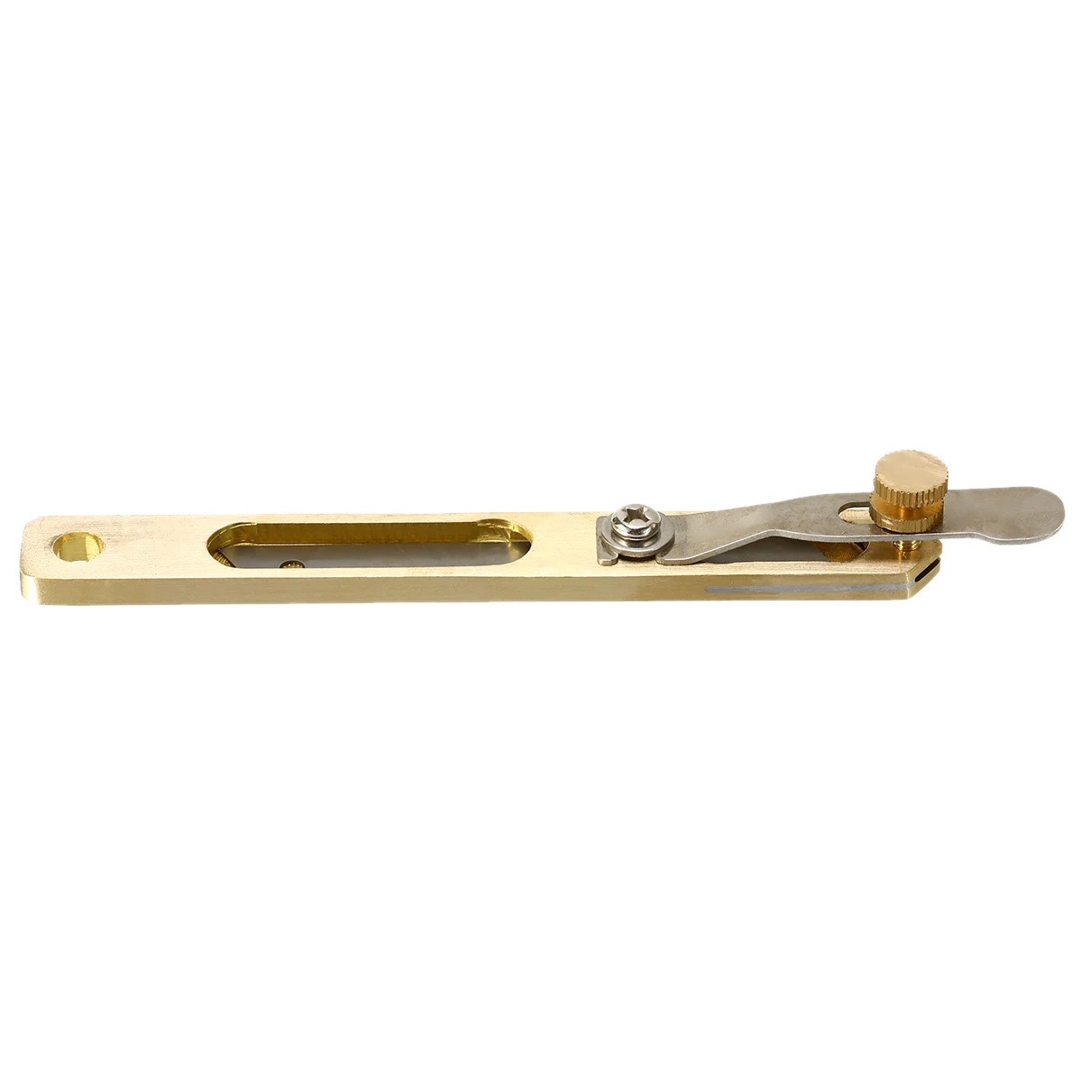 1pcs Leather Craft Tools DIY Incision Cutter Knife Copper Trimming Tool with Blade for Cutting Patchwork Fabric Splitter