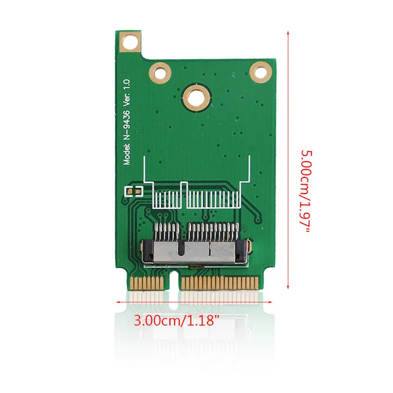 Новая экспресс-карта адаптера PCI-E Mini PCI для Apple BCM94360CD BCM94331CM планшет высокая скорость