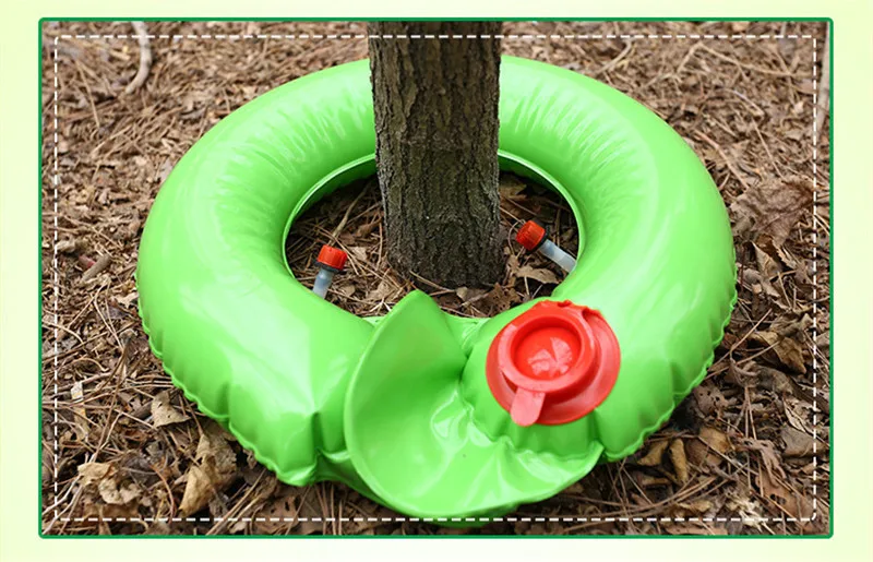 Slow Release Watering Bag Ring Automatic Watering for Trees and Shrubs Plants PVC Durable Drip