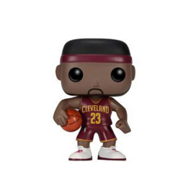 FUNKO POP Basketball star James-Kobe-Stephen Curry-Kyrie Irving-John Wall-Action Figure Коллекционная модель игрушки для фанатов - Цвет: No box-1