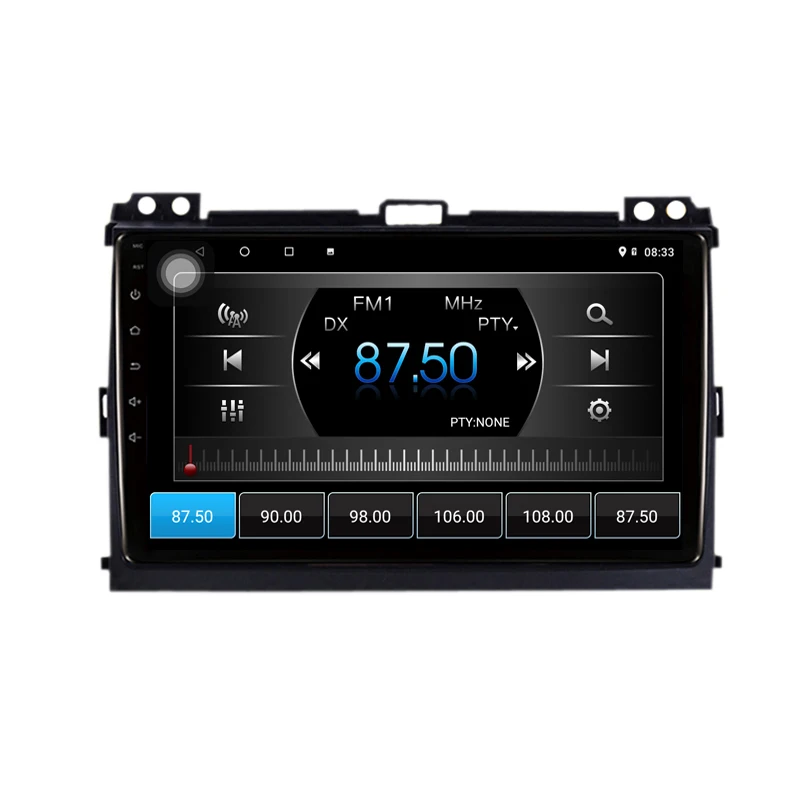 Flash Deal 9" 4G RAM 2.5D IPS 8 Core Android 9.1 Car DVD Multimedia Player GPS For Toyota Prado 120 Land Cruiser 2004-2009 radio navigation 4