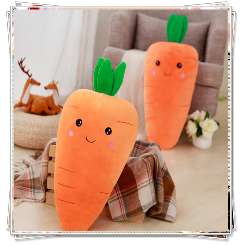 cuddly carrot toy