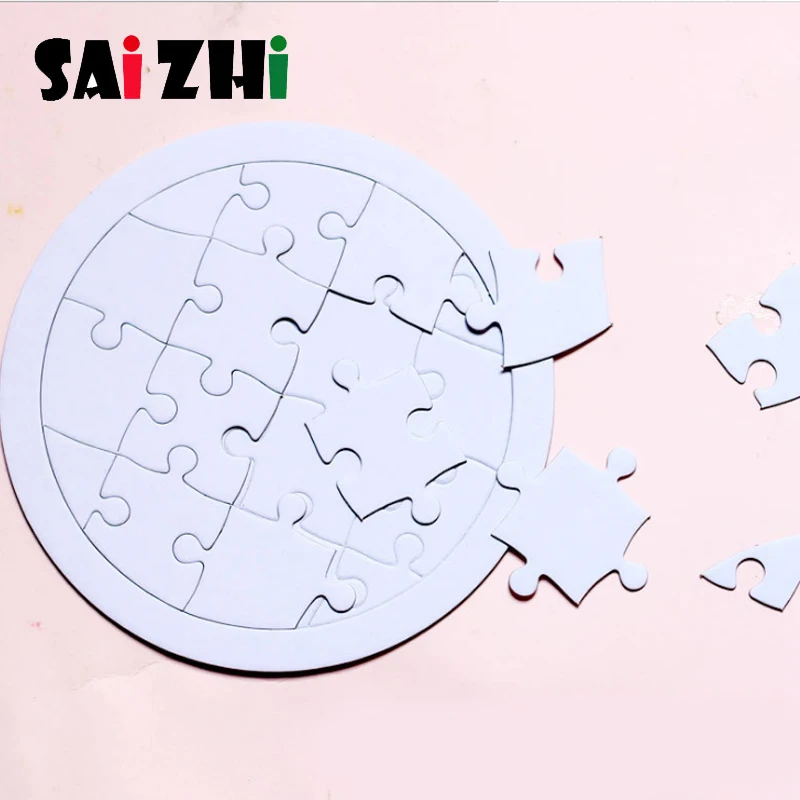 Saizhi Children White Mold Coloring Paper Puzzle DIY Graffiti Painting Stereo Spelling Educational Games Popular Toys | Игрушки и хобби
