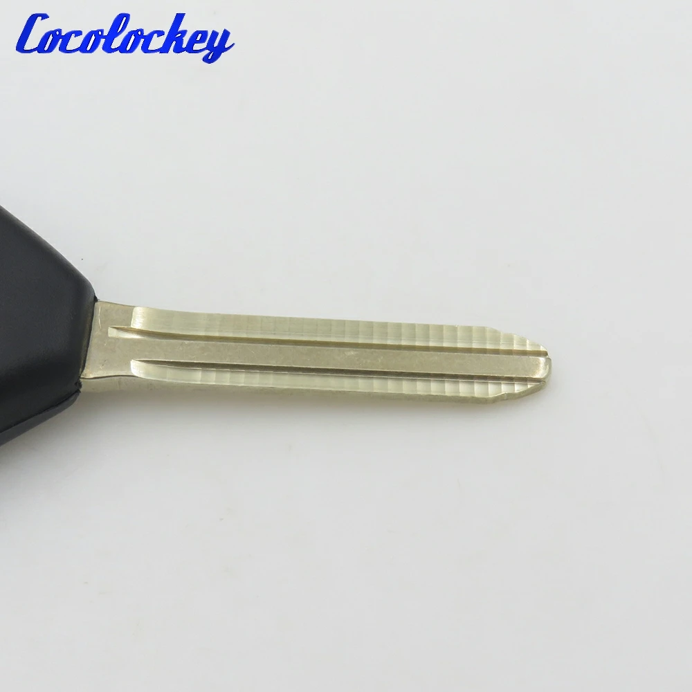 Чехол для дистанционного ключа Cocolockey подходит TOYOTA Rav4 Corolla Hilux 2 кнопки Fob без