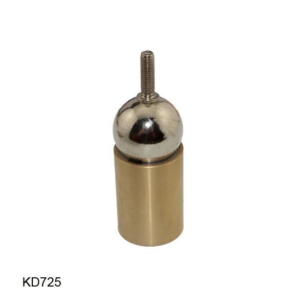 

KD725 3d printer socket connection Steel ball Brass rod end with thread hole permanent universal magnetic ball joint