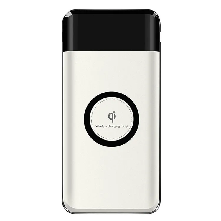 Qi беспроводной зарядный внешний аккумулятор 10000 мАч зарядное устройство беспроводной внешний аккумулятор для iPhone samsung