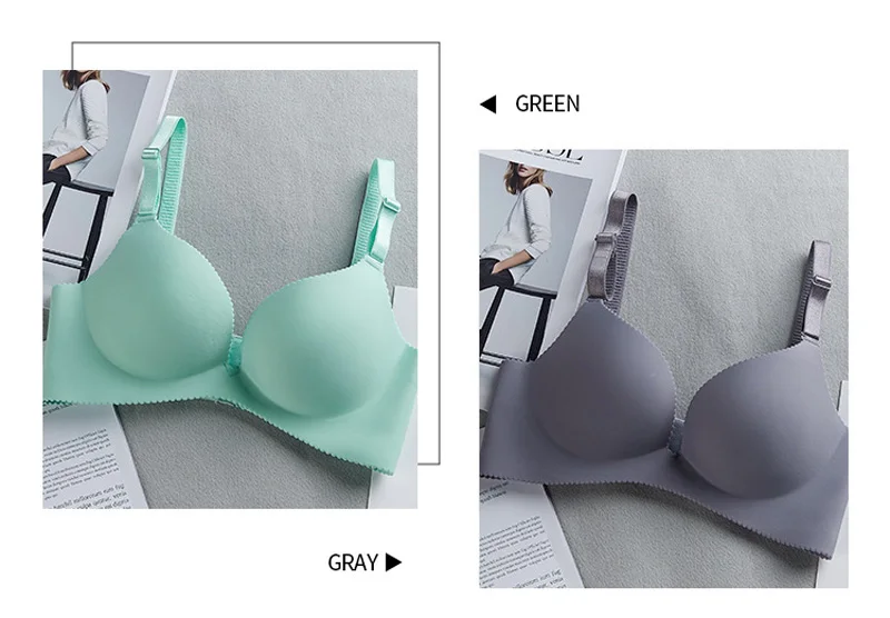 Jerrinut Bras For Women Sexy Seamless Underwear Push Up Bra Wire Free Plus Size Women Bra Bralette Cotton Female Underwear 105