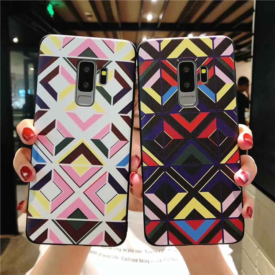 

datura mandala tpu case For samsung galaxy s10 s8 s9 plus s10e s10 lite note 9 8 case cover fashion 3d patterned soft silicone